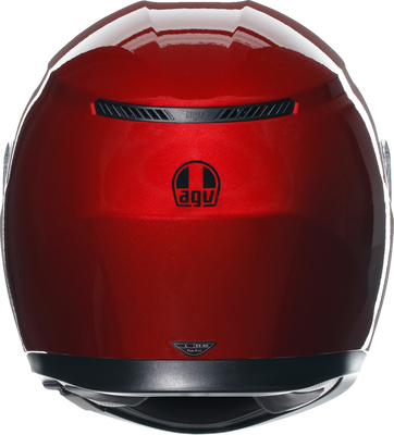 AGV K3 Helmet - Competizione Red, Small - Versatile Full-Face Motorcycle Helmet with Built-In Sun Visor and Pinlock Lens