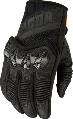 ICON Contra3™ Gloves - Black Large, Part Number 3301-4883