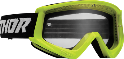 THOR Youth Combat Goggle Racer Flo Acid/Black (Part #2601-3050)