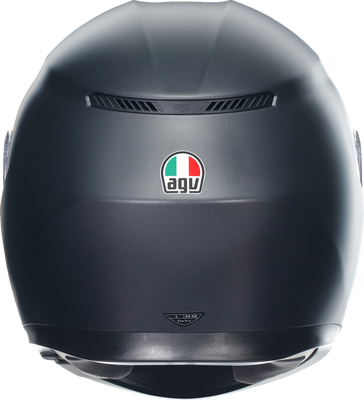 AGV K3 Matte Black Full-Face Motorcycle Helmet - XS (Part #2118381004004XS)