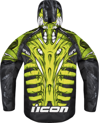 ICON Airform Manik'r™ Jacket - Green, Medium - 420D Polyester with D3O® Impact Protectors