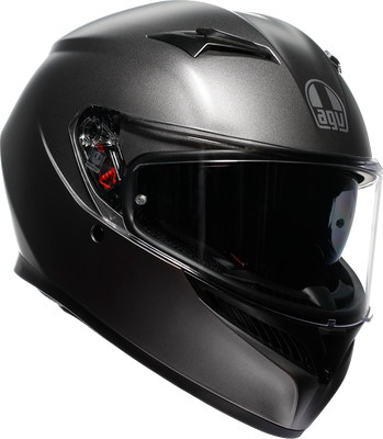 AGV K3 Helmet Mono Matte Luna Gray 2XL – High-Performance Motorcycle Helmet with Pinlock® Lens and Advanced Ventilation System