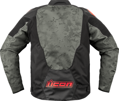 ICON Overlord3™ Magnacross Jacket - Gray Camo - Large (Part No. 2820-6714)
