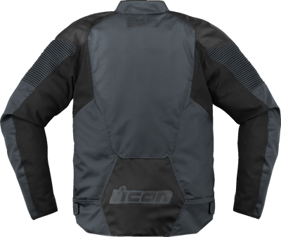 ICON Overlord3™ Jacket in Slate – Medium | Durable Mesh and Impact Protection