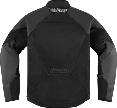 ICON Mesh AF™ Leather Jacket 2XL by ICON, Part Number 2810-3901 - Black