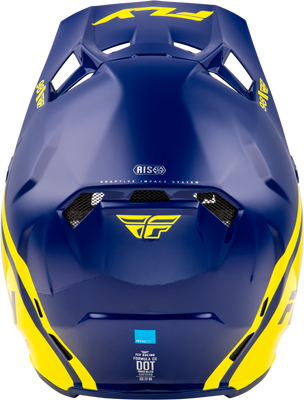 Fly Racing Formula CC Objective Helmet Navy/Yellow XL