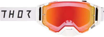 THOR Ascend LTD Goggle - Synth White with Lemon/Red-Orange Mirror Lens (Part #26014025)