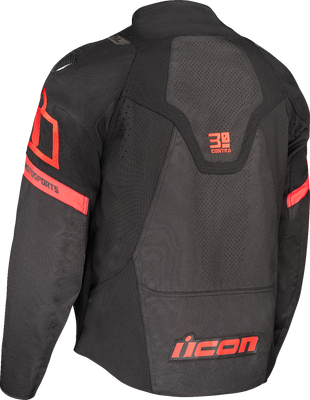 ICON Contra3™ Hero Jacket in Black - XL (Part #2820-7053)