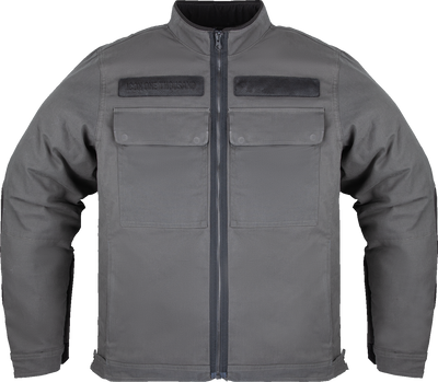 ICON Mototanker™ Jacket in Gray - Part Number 2820-6964, Large