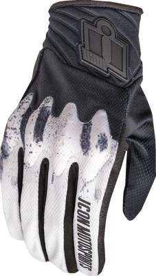 ICON Anthem3 CX Anomaly Gloves 3XL - White | Durable Motorcycle Gloves with Impact Protection
