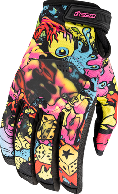 ICON Hooligan™ Scatterbrain Gloves - Extra Large, Part 3301-5119