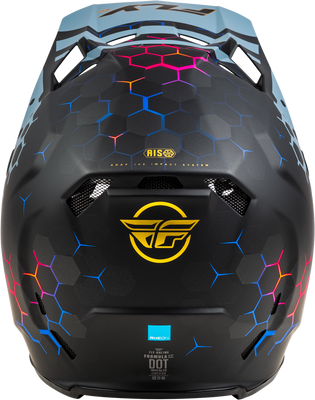 Fly Racing Formula CC Tektonic Helmet Matte Black, Slate & Blue - Part 73-43332X
