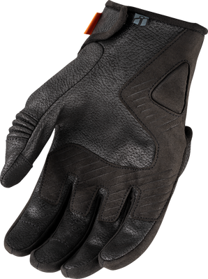 ICON Contra3™ Gloves Black 3XL - Durable Synthetic Construction with Reinforced Palm and D3O® Padding