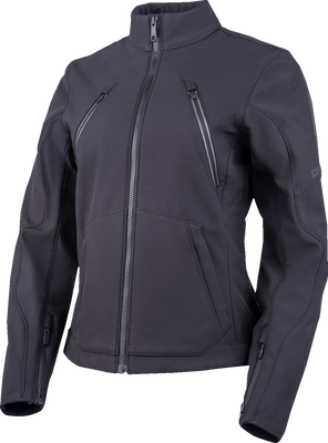 ICON Women's Merc3™ Black Motorcycle Jacket with Impact Protectors - Large (Part 2822-1913)
