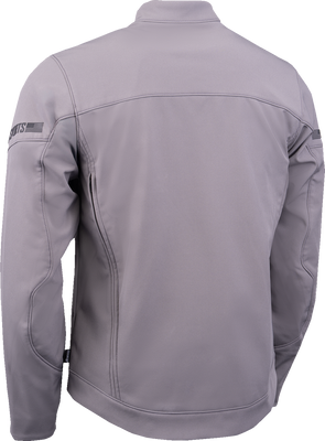 ICON Merc3™ Jacket Gray Small with D3O® Impact Protectors and Ventilation Features