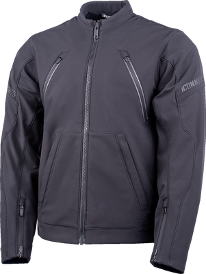 ICON Merc3™ Jacket 3XL in Black with D3O® Impact Protectors and AirFlow Ventilation