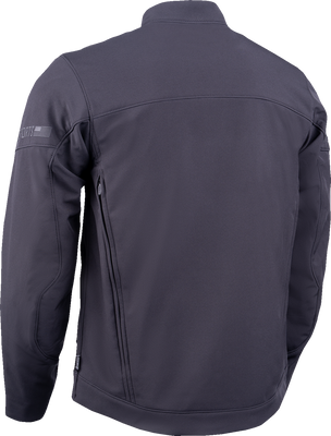 ICON Merc3™ Jacket - Black, Large - Durable Softshell Motorcycle Jacket with Impact Protection
