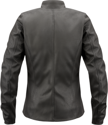 ICON Women’s Tuscadero2™ Jacket - Black - Small by ICON, Part Number 2822-1427