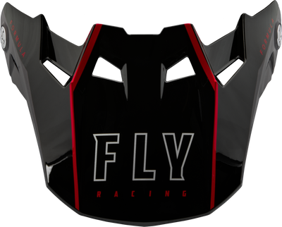 Fly Racing Formula Carbon Tracer Visor Red/Black XL/2X – Durable Motorcycle Helmet Accessory