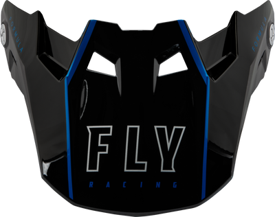 Fly Racing Formula Carbon Tracer Visor Blue/Black Medium/Large for Motorcycle Helmets