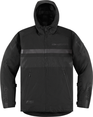 ICON Women’s PDX3™ Jacket with D3O® Impact Protectors - Black, Small (Part #2822-1454)