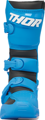 THOR Youth Blitz XR Boots - Black/Blue, Part Number 3411-0737
