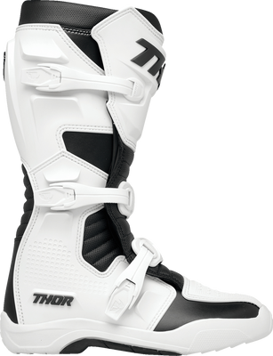 THOR Blitz XR Boots - White/Black US 7 by THOR, Part Number 3410-3100