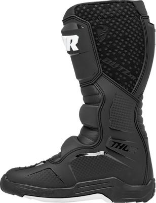 THOR Blitz XR Boots - Black/White US 10 (Part Number 3410-3076)