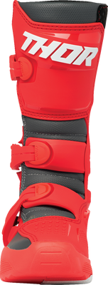 THOR Youth Blitz XR Boots - Red/Charcoal, Model 3411-0754