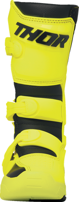 THOR Youth Blitz XR Boots - Acid/Black, US 3 (Part No. 3411-0761)