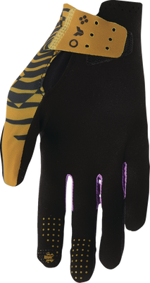 THOR Sportmode Mind Control Gloves 2XL - Black and Caramel, Part Number 3330-8572