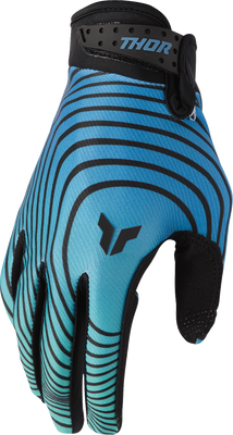 THOR Launchmode Identity Gloves - Teal and Black, Size XL - Part 3330-8532
