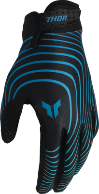 THOR Launchmode Identity Gloves Small Teal/Black (Part No. 3330-8529)