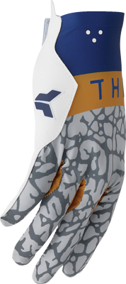 THOR Sportmode Bravo Gloves Navy/Copper Medium - Part 3330-8238
