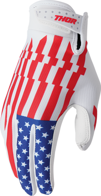 THOR Launchmode Gloves - Patriot, Large (Part Number 3330-8209)
