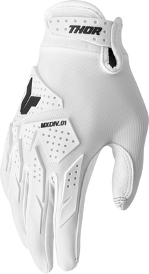 THOR Launchmode XP Gloves - White, Small (Part Number 3330-8155)