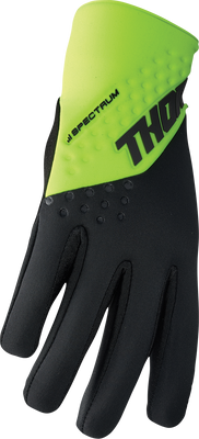 THOR Spectrum Cold Weather Gloves - Acid/Black, Large (Part Number 3330-7246)