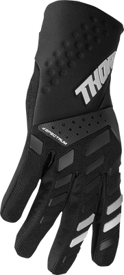 THOR Women's Spectrum Gloves XL by THOR – Black and White, Model 3331-0233