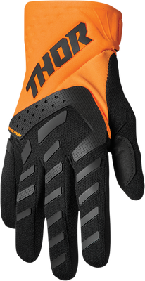 THOR Spectrum Gloves - Orange/Black, XL - Part Number 3330-6847