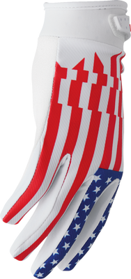 THOR Launchmode Gloves - Patriot, Small (Part Number 3330-8207)