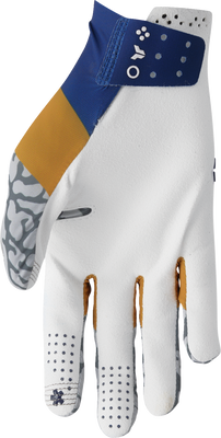 THOR Sportmode Bravo Gloves 2XL Navy/Copper - Part Number 3330-8241