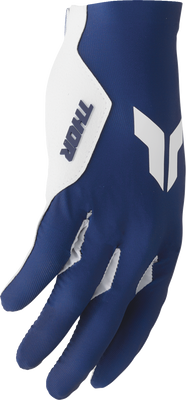 THOR Sportmode Iconic Gloves - Navy/White, Size XS - Part #3330-8230