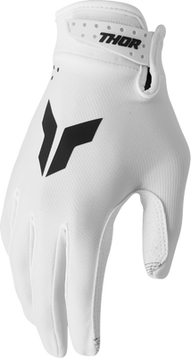 THOR Launchmode Gloves - White, Small - Part Number 3330-8225