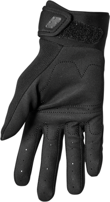 THOR Spectrum Gloves Black XS (Part Number 3330-6818) – Durable Motorcycle Gloves with Touch Screen Compatibility