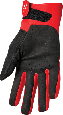 THOR Spectrum Cold Weather Gloves XS by THOR – Red and White, Part #3330-6758
