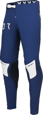 THOR Sportmode Strike Pants Navy US 36 with 4-Way Stretch Nylon and TPU Knee Overlays