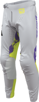 THOR Launchmode Bleach Pants - Gray/Acid, US 34 - Part 2901-12324
