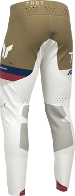 THOR Sportmode League Pants - White/Copper, US 38, Part No. 2901-12273