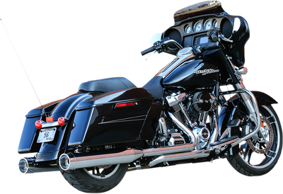 S&S CYCLE El Dorado Dual Exhaust System with Chrome Finish - Part 550-0851A
