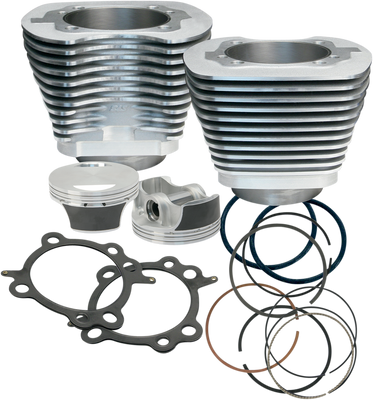 S&S Cycle 106" Big Bore Cylinder Kit for Twin Cam 910-0202 - Silver